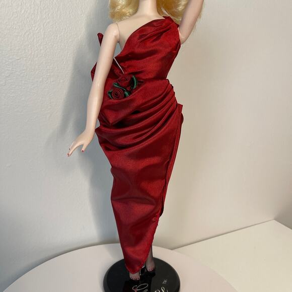 1995 Gene Doll Clothes Dress Red Venus 40s Mel Odom Outfit 90s Clothing - Picture 2 of 15